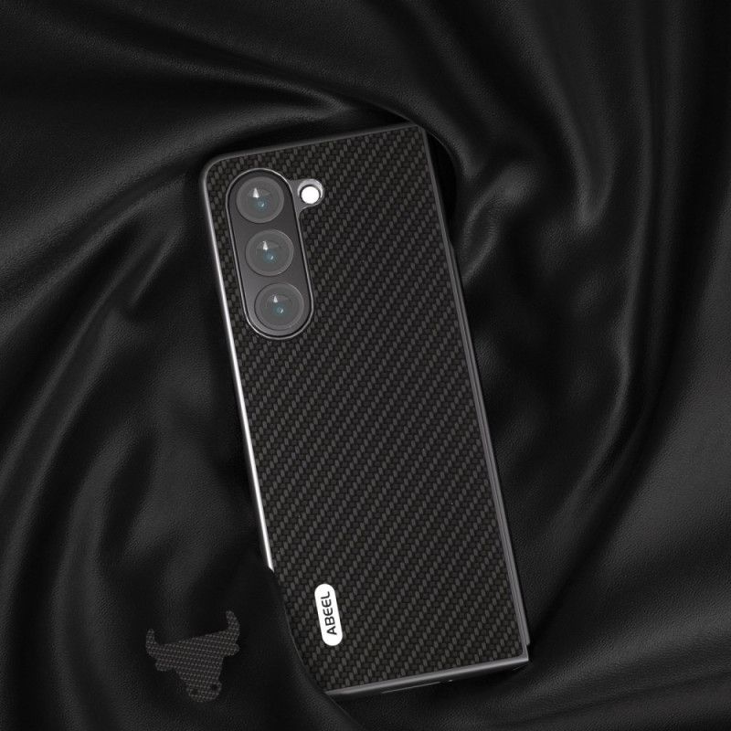 Kryt Samsung Galaxy Z Fold 6 Textura Uhlíkových Vláken Abeel
