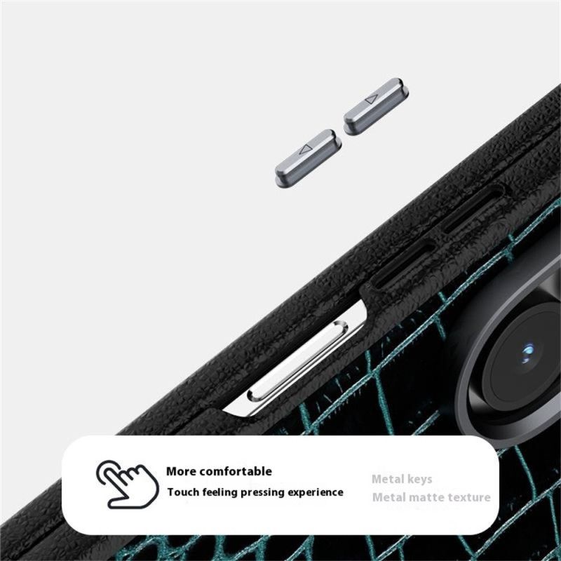 Kryt Samsung Galaxy Z Fold 7 Kompatibilní S Magsafe Krokodýlí Vzor Abeel