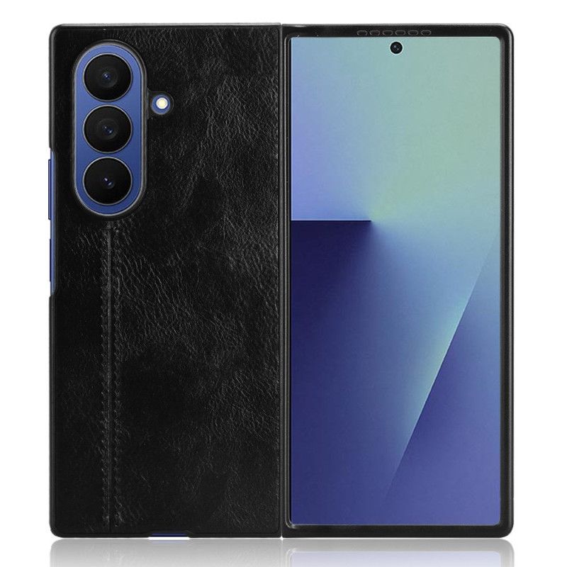 Kryt Samsung Galaxy Z Fold 7 Kožený Efekt Couture