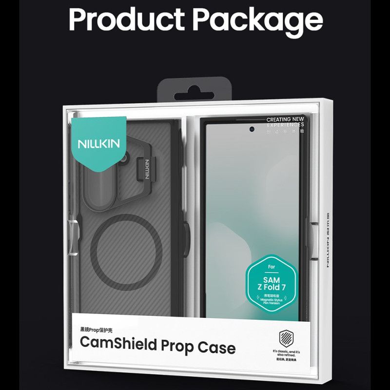Kryt Samsung Galaxy Z Fold 7 Kryty Na Mobil Camshield Prop Magnetická Průsvitná Řada Nillkin