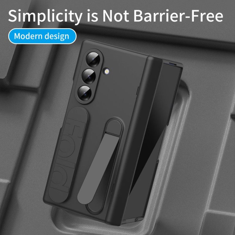 Kryt Samsung Galaxy Z Fold 7 Ruční Popruh A Tvrzené Sklo Na Obrazovce Chránič