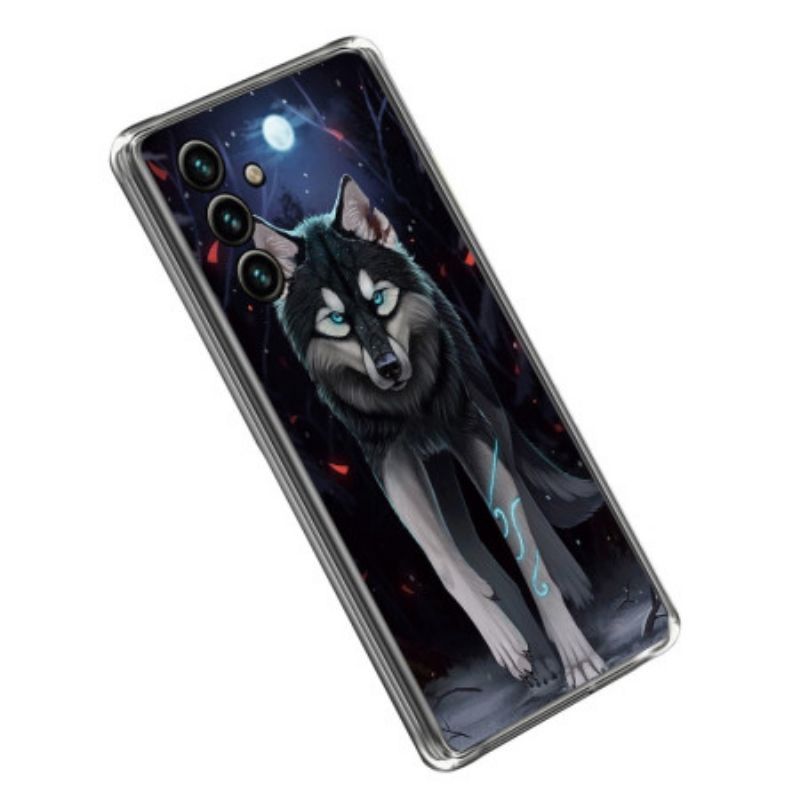 Kryty Na Mobil Na Samsung Galaxy A14 / A14 5G Grafický Vlk