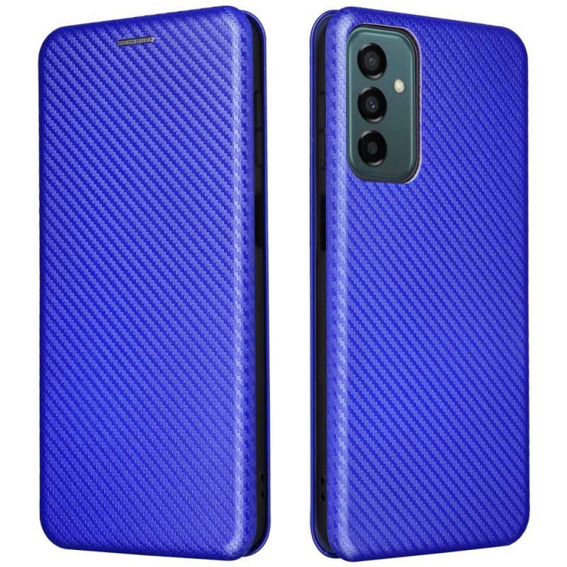 Kryty Na Mobil Na Samsung Galaxy M23 5G Flipové Pouzdro Uhlíkové Vlákno