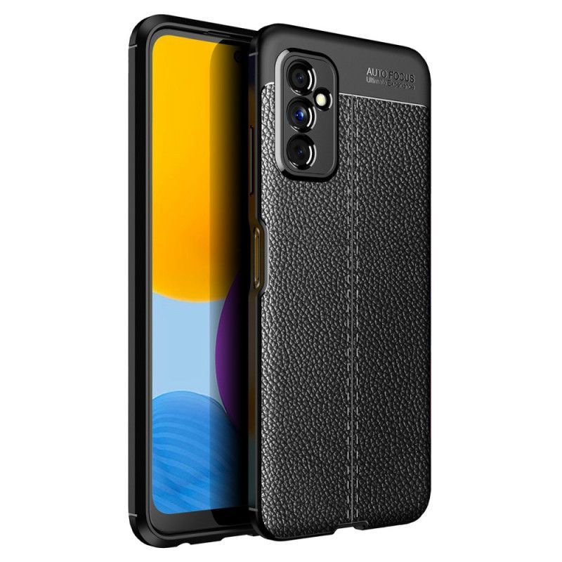 Kryty Na Mobil Na Samsung Galaxy M52 5G Efekt Kůže Litchi S Dvojitou Linií