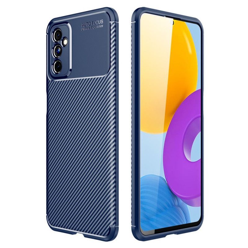 Kryty Na Mobil Na Samsung Galaxy M52 5G Flexibilní Textura Uhlíkových Vláken