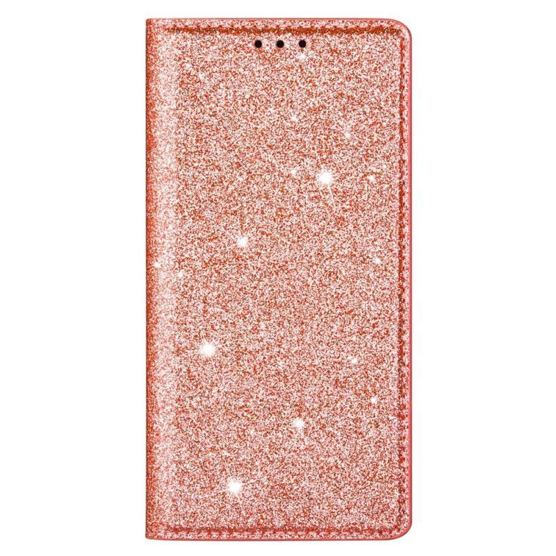 Kryty Na Mobil Na Samsung Galaxy S22 Plus 5G Flipové Pouzdro Flitrový Styl
