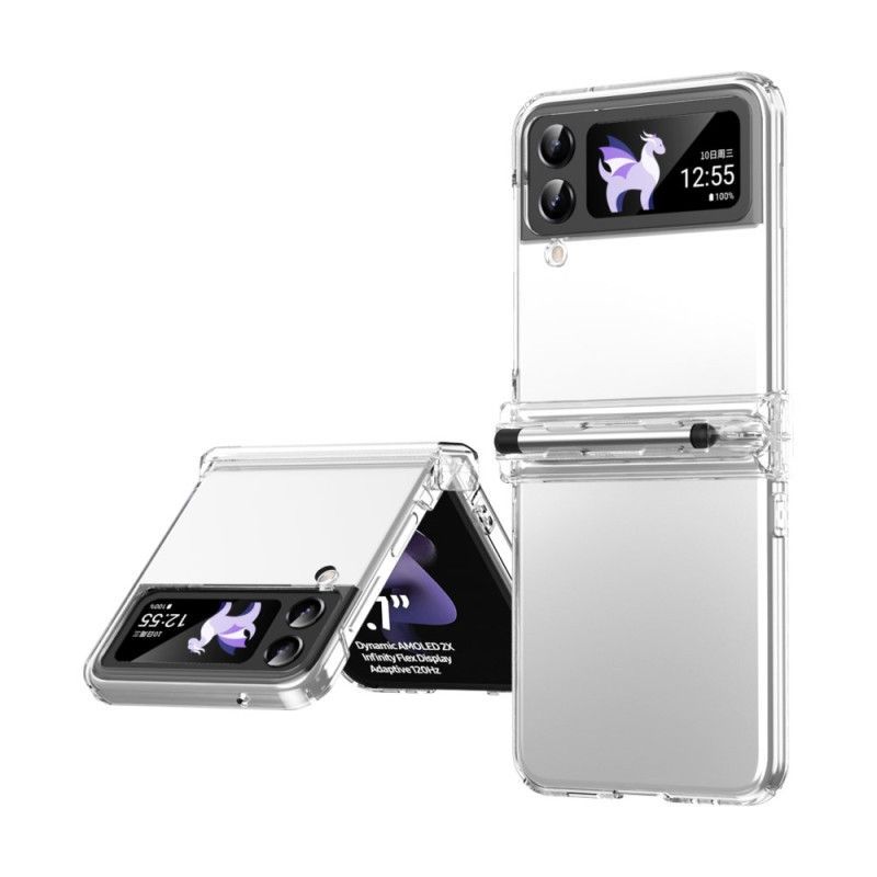 Kryty Na Mobil Na Samsung Galaxy Z Flip 4 Flipové Pouzdro Klasika Se Stylusem