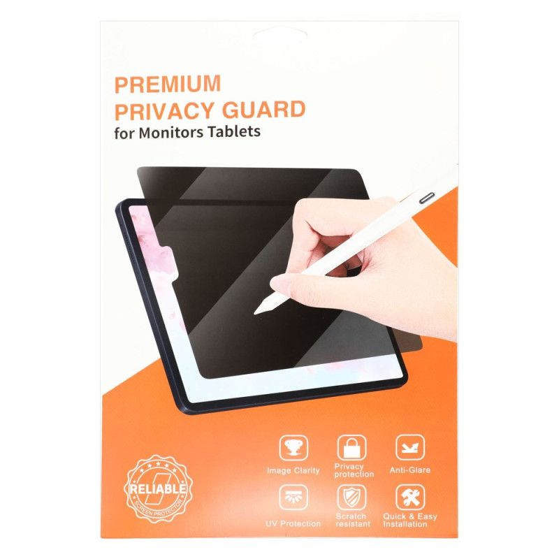 Ochranná Fólie Z Tvrzeného Skla Proti Špionážnímu Vniknutí Pro Samsung Galaxy Tab S10 Lite / S10 Fe / S9 / S9 Fe / S8 / S7