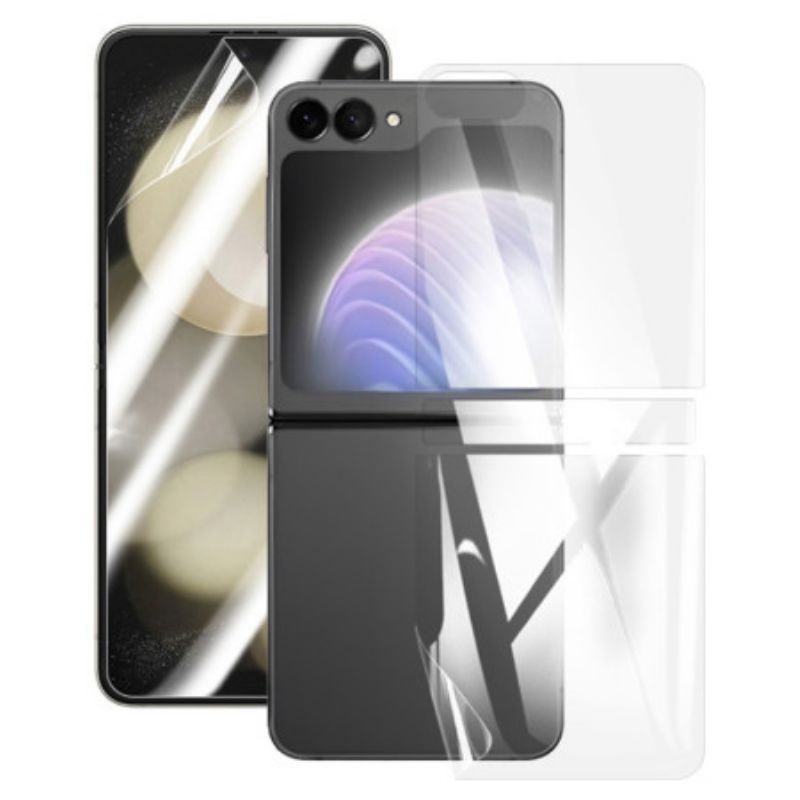 Ochranné Fólie Na Přední A Zadní Stranu Obrazovky Pro Samsung Galaxy Z Flip 7 Fe / Z Flip 6