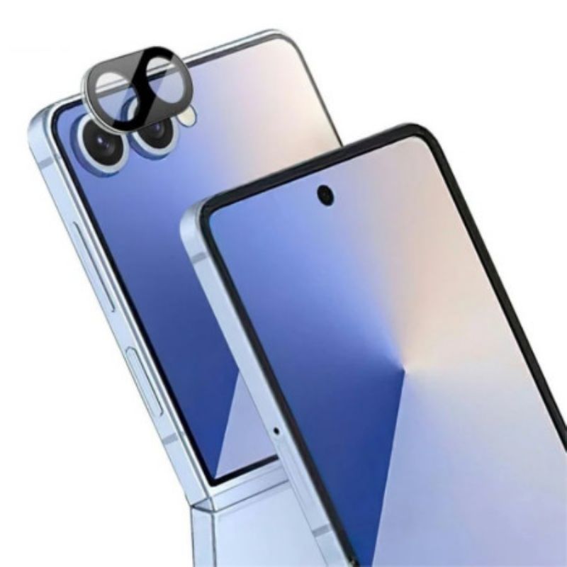 Ochranný Kryt Čočky Z Tvrzeného Skla Pro Samsung Galaxy Z Flip 7 5g (černá Verze)