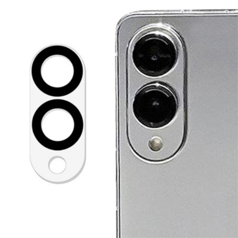 Ochranný Kryt Z Tvrzeného Skla Pro Samsung Galaxy S25 Edge (černý Kruhový Design)