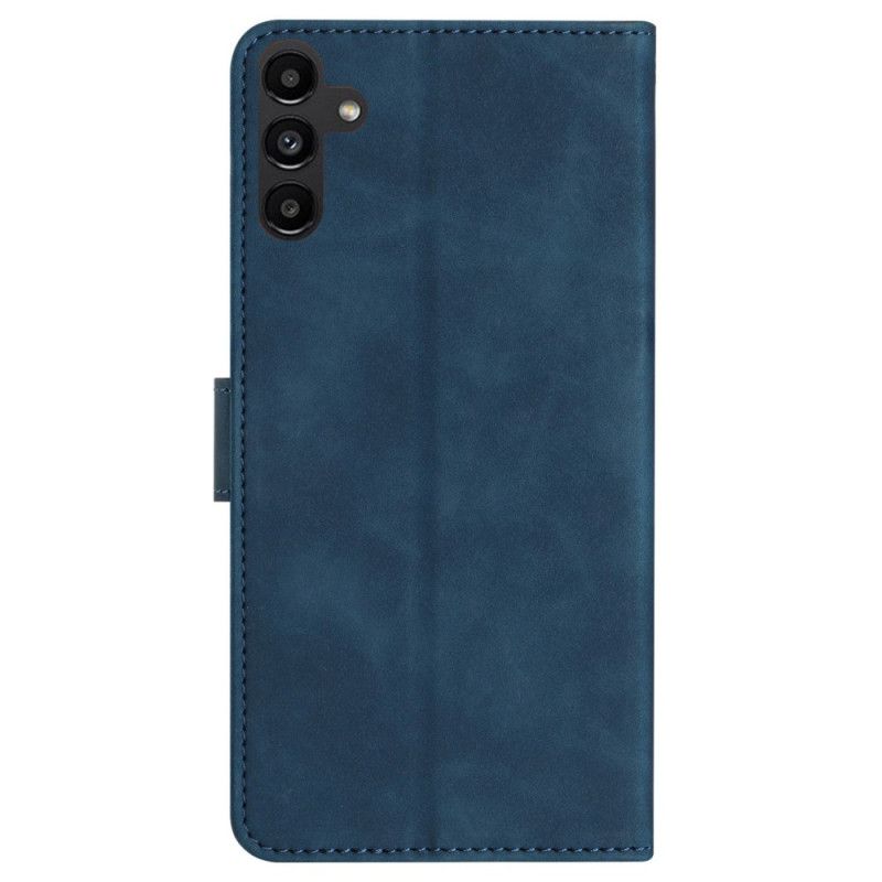 Peněženková Pouzdra Samsung Galaxy A15 5g Kryty Na Mobil Motýlí Vlys S Popruhem