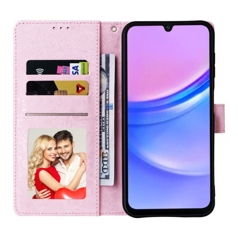 Peněženková Pouzdra Samsung Galaxy A16 5g Fleurette Rfid Blokování