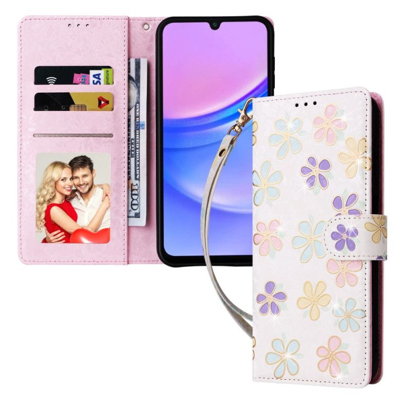 Peněženková Pouzdra Samsung Galaxy A16 5g Fleurette Rfid Blokování