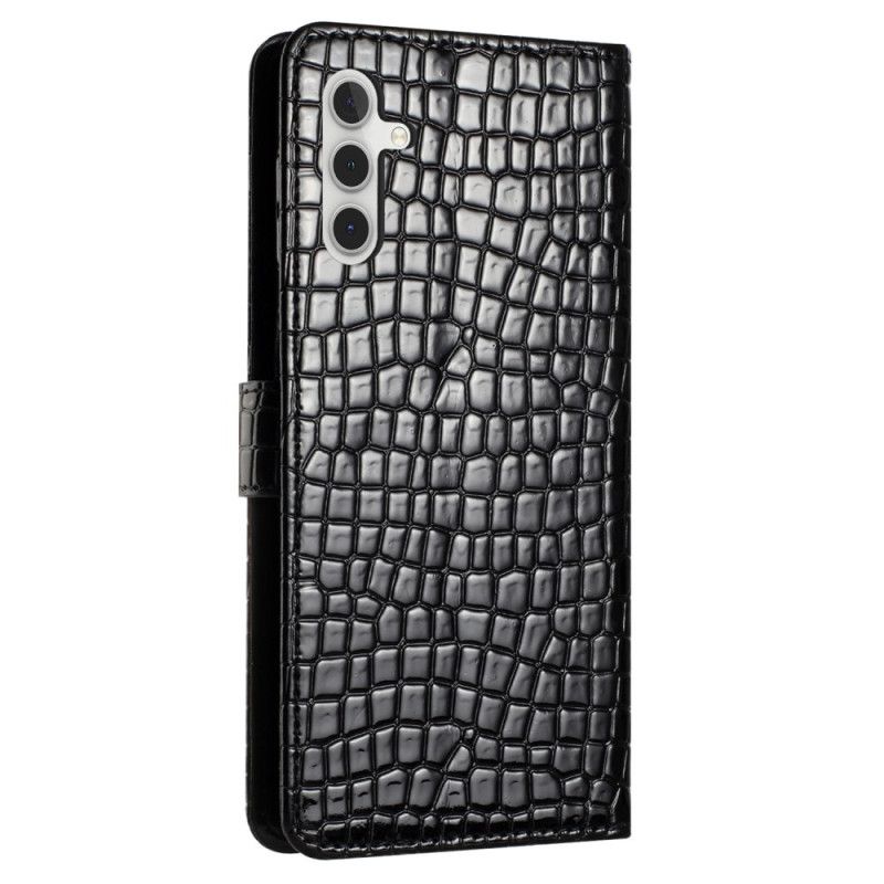 Peněženková Pouzdra Samsung Galaxy A16 5g Kryty Na Mobil Krokodýlí Efekt