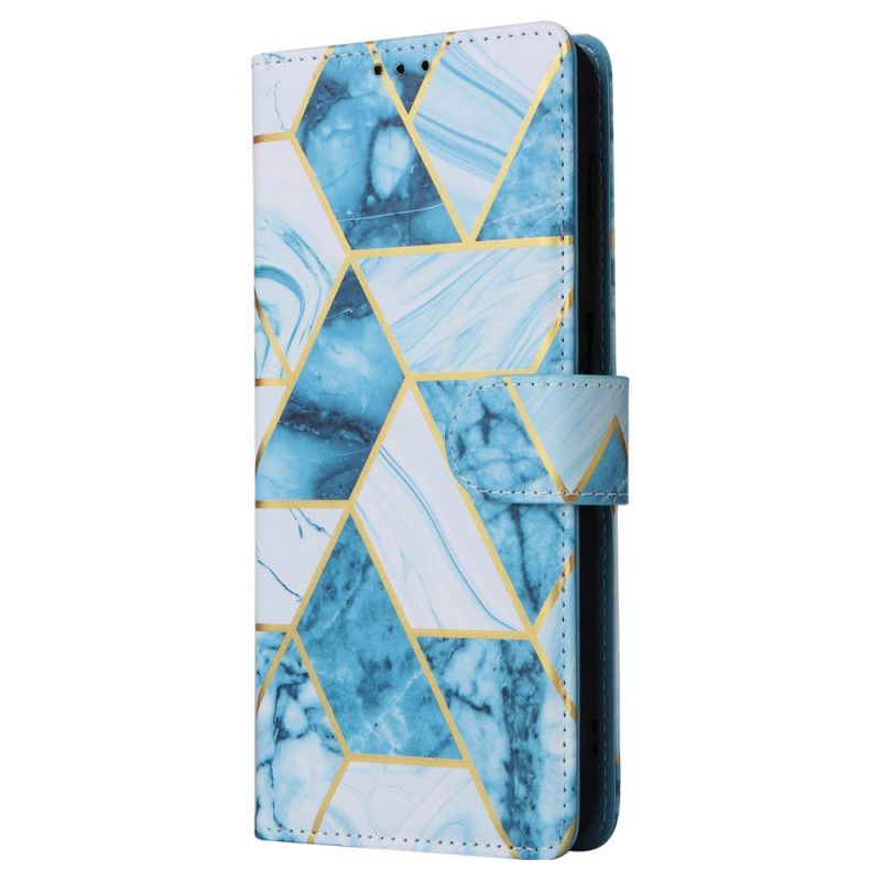 Peněženková Pouzdra Samsung Galaxy A16 5g Kryty Na Mobil Mramorový Design