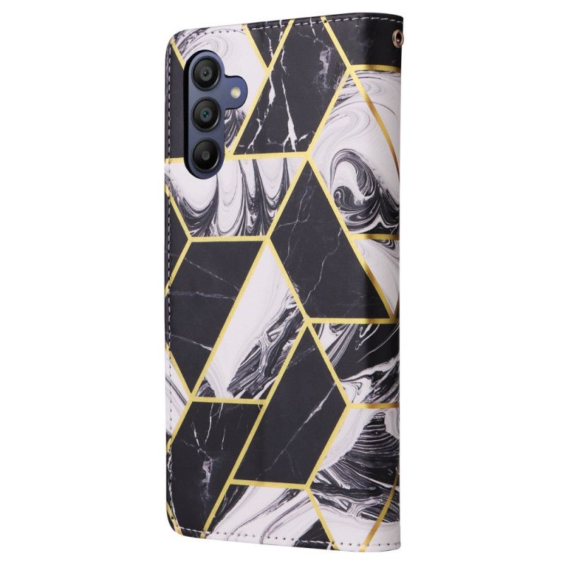 Peněženková Pouzdra Samsung Galaxy A16 5g Kryty Na Mobil Mramorový Design