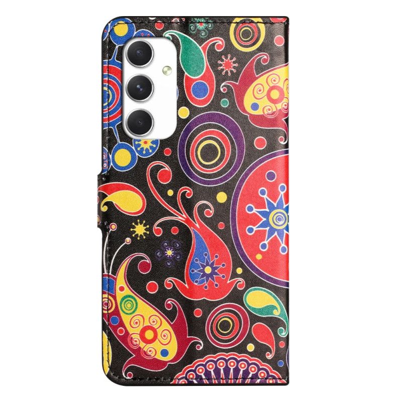 Peněženková Pouzdra Samsung Galaxy A16 5g Kryty Na Mobil Vzor Galaxie