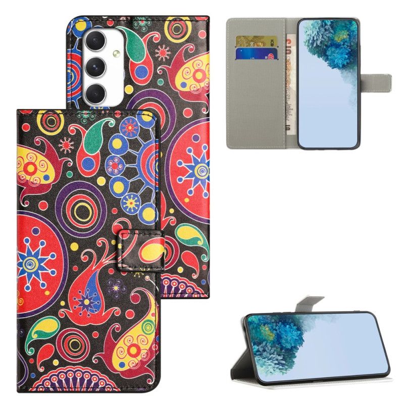 Peněženková Pouzdra Samsung Galaxy A16 5g Kryty Na Mobil Vzor Galaxie