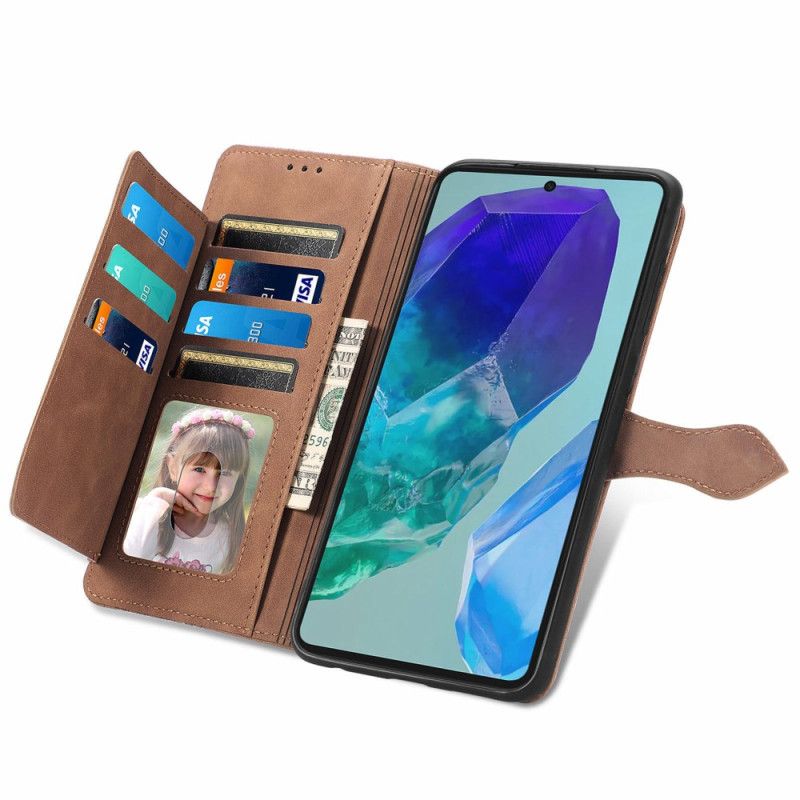 Peněženková Pouzdra Samsung Galaxy A16 5g Kryty Na Mobil Zip