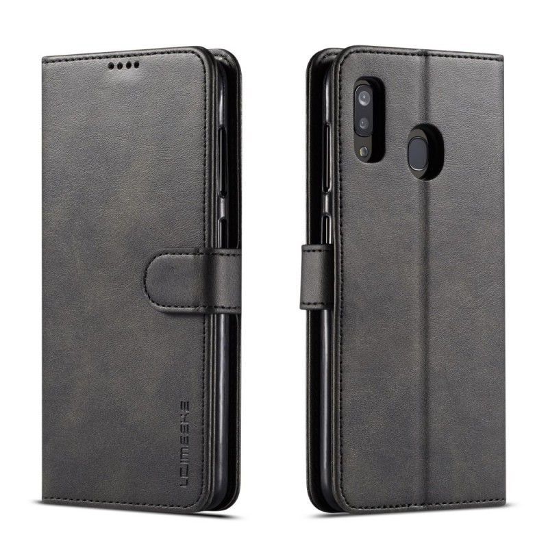 Peněženková Pouzdra Samsung Galaxy A40 Lc.imeeke Kožený Efekt
