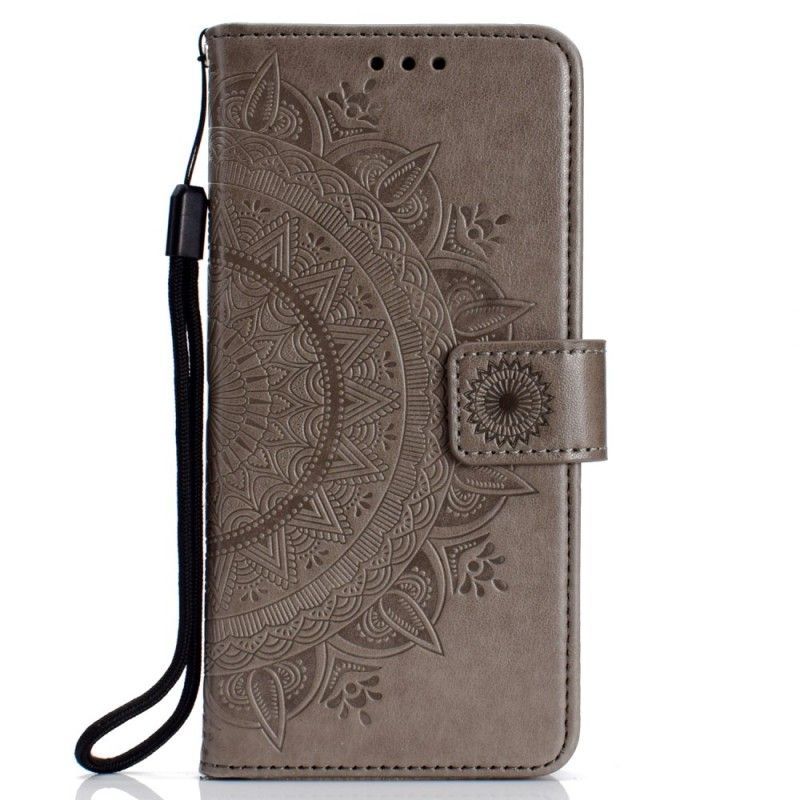 Peněženková Pouzdra Samsung Galaxy A6 Plus Sluneční Mandala