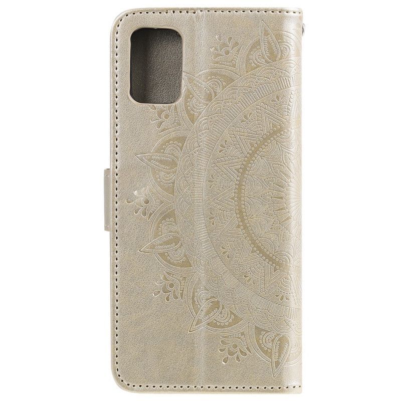 Peněženková Pouzdra Samsung Galaxy A71 Sluneční Mandala