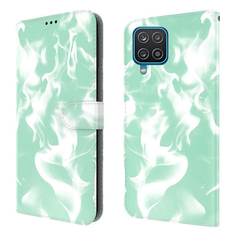 Peněženková Pouzdra Samsung Galaxy M32 Abstraktní Vzor