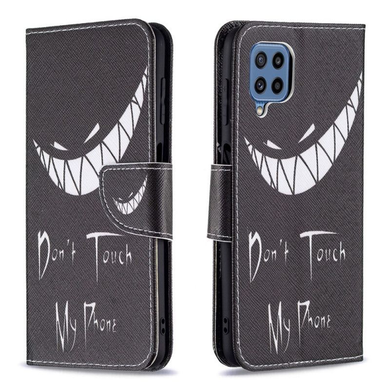 Peněženková Pouzdra Samsung Galaxy M32 Ďábelský Telefon