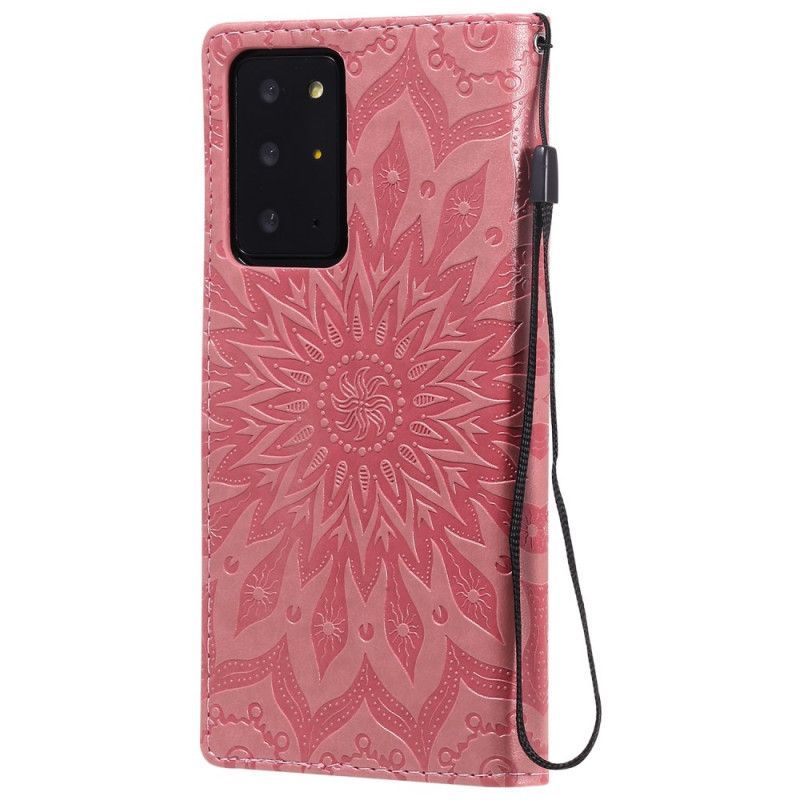 Peněženková Pouzdra Samsung Galaxy Note 20 Ultra Slunečnice