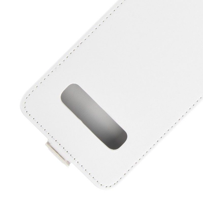 Peněženková Pouzdra Samsung Galaxy S10 Efekt Skládací Kůže