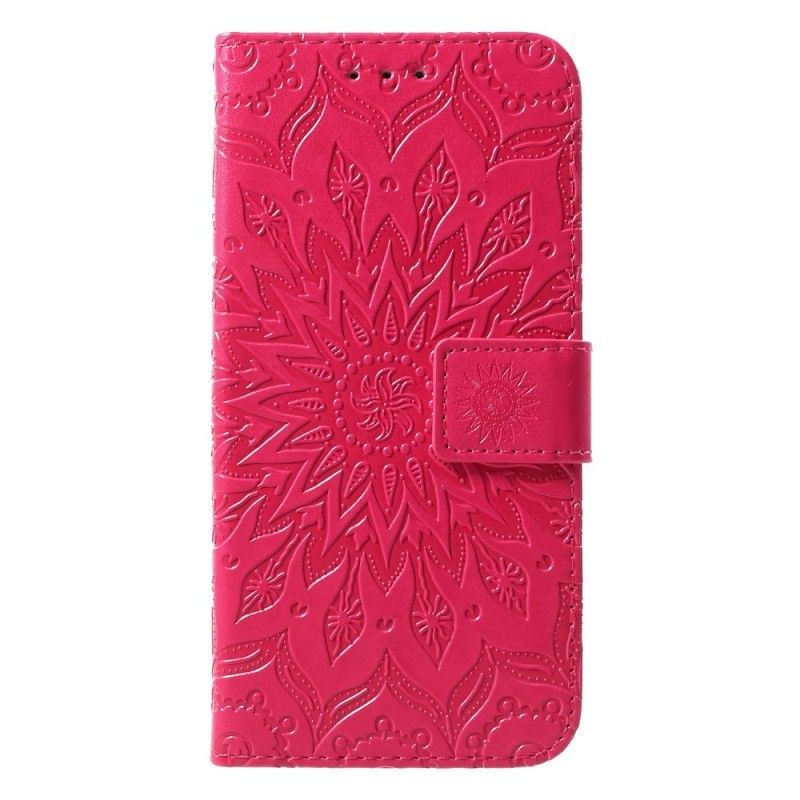 Peněženková Pouzdra Samsung Galaxy S10 Plus Sluneční Květ