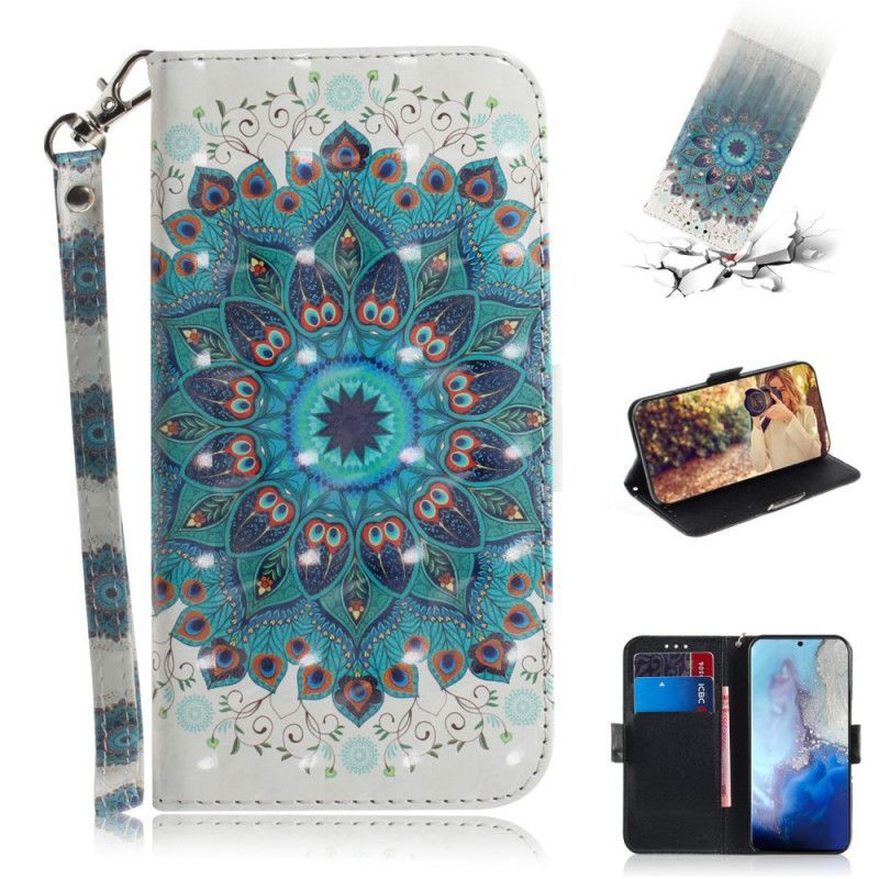 Peněženková Pouzdra Samsung Galaxy S20 Mistrovská Pásková Mandala