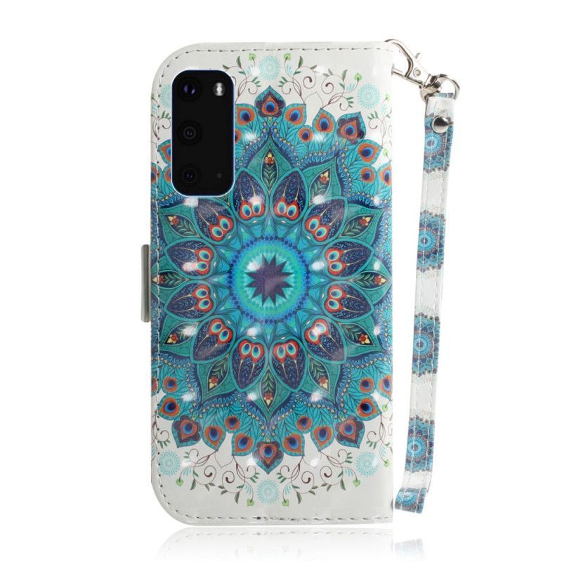 Peněženková Pouzdra Samsung Galaxy S20 Mistrovská Pásková Mandala
