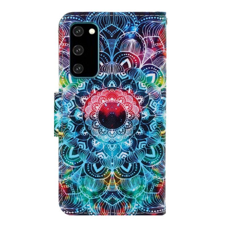 Peněženková Pouzdra Samsung Galaxy S20 Okázalá Pásková Mandala