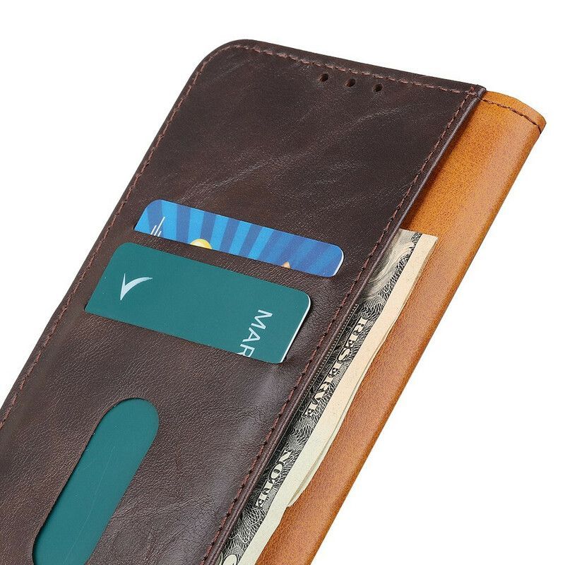 Peněženková Pouzdra Samsung Galaxy S21 Fe Khazneh Elegantní Kožený Styl