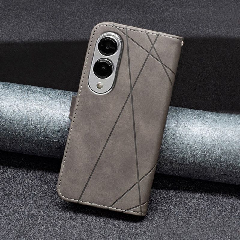 Peněženková Pouzdra Samsung Galaxy S25 5g Edge Geometrický Vzor Barva Binfen