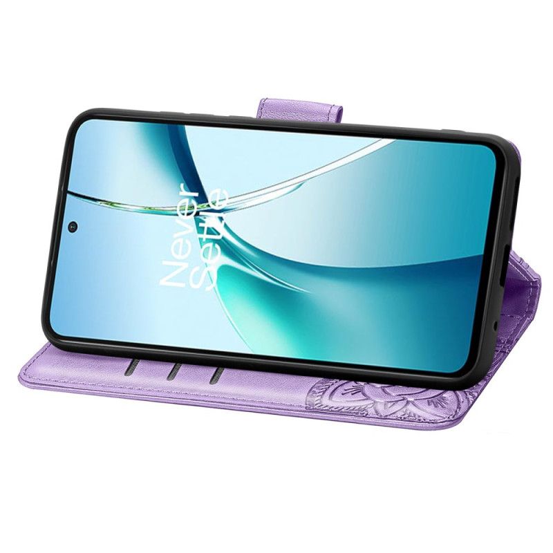 Peněženková Pouzdra Samsung Galaxy S25 5g Edge Kryty Na Mobil Barokní Motýl S Popruhem Na Zápěstí