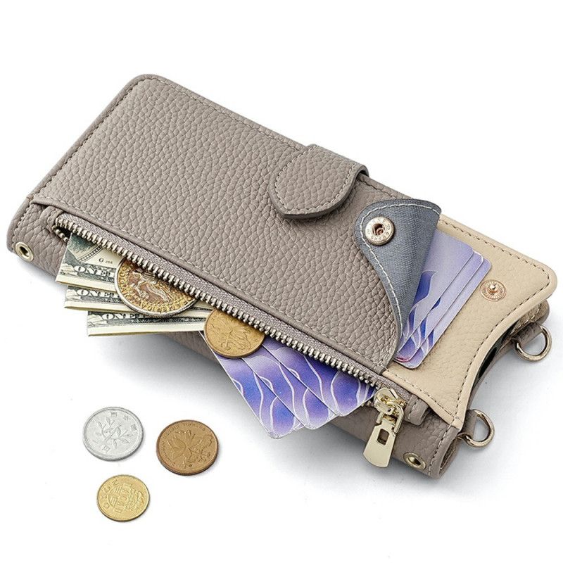 Peněženková Pouzdra Samsung Galaxy S25 5g Kryty Na Mobil Zrcadlo A Řetízek