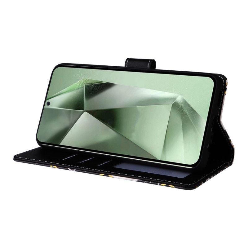 Peněženková Pouzdra Samsung Galaxy S25 Fe Kryty Na Mobil Mramorový Styl