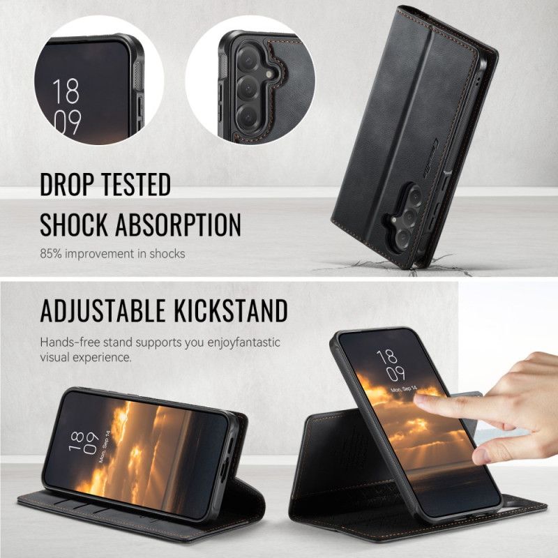 Peněženková Pouzdra Samsung Galaxy S25 Fe Kryty Na Mobil Peněženka S Odnímatelným Pouzdrem Rfid