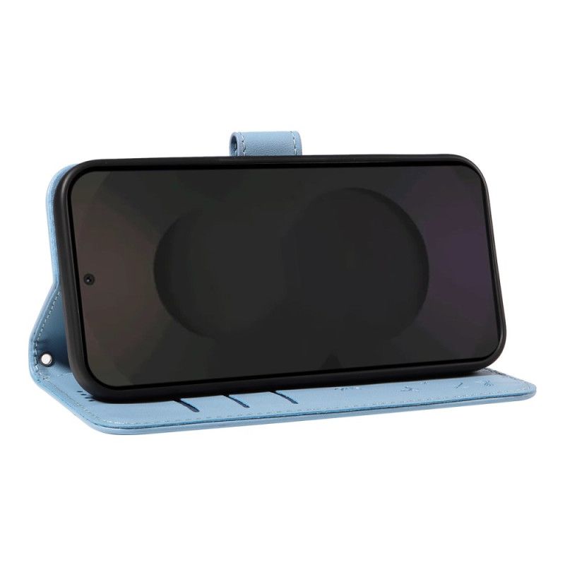 Peněženková Pouzdra Samsung Galaxy S25 Fe Pampeliškový Vzor S Řemínkem