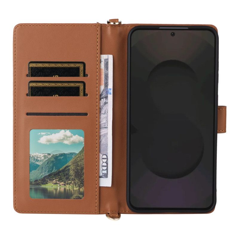 Peněženková Pouzdra Samsung Galaxy S25 Fe Popruh A Ramenní Popruh