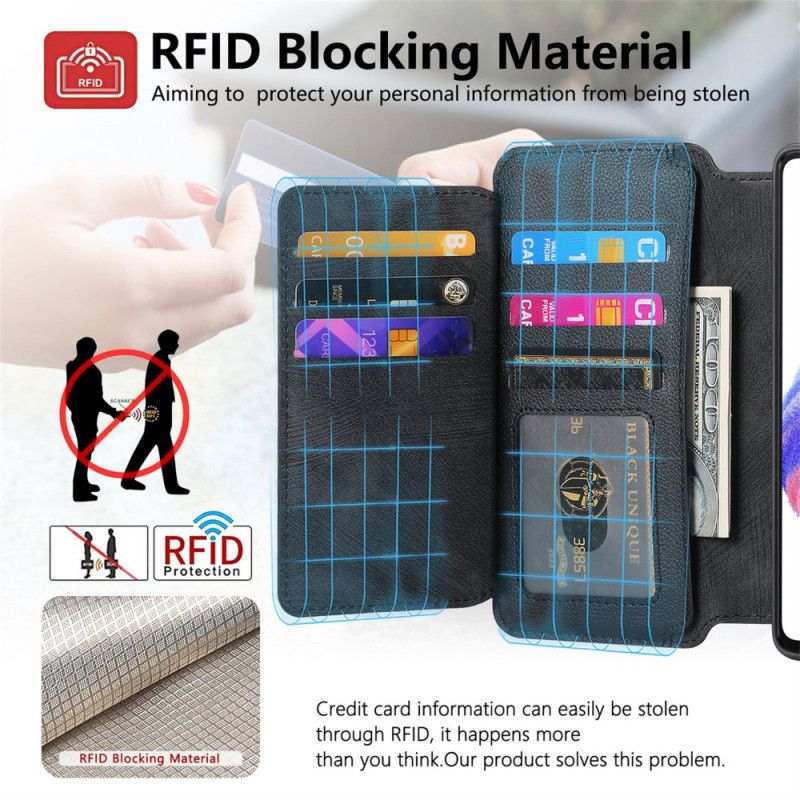 Peněženková Pouzdra Samsung Galaxy S25 Plus 5g Kryty Na Mobil Caseneo Magnetické Odnímatelné Pouzdro