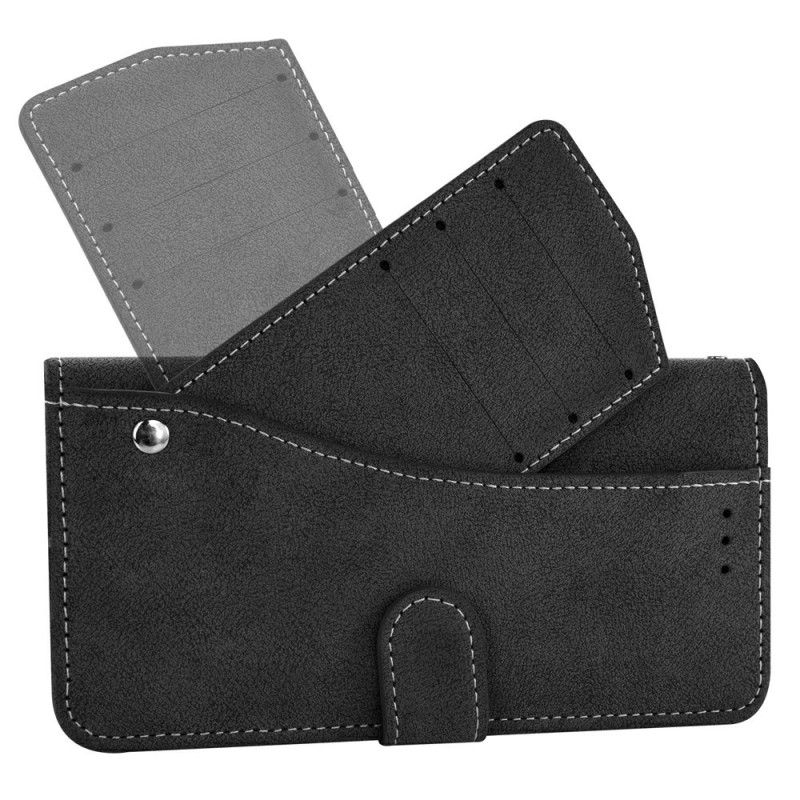 Peněženková Pouzdra Samsung Galaxy S26 Kryty Na Mobil Retro Peněženka S Otočným Držákem Na Karty