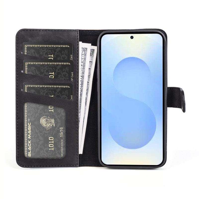 Peněženková Pouzdra Samsung Galaxy S26 Plus Dvoubarevná Grafika