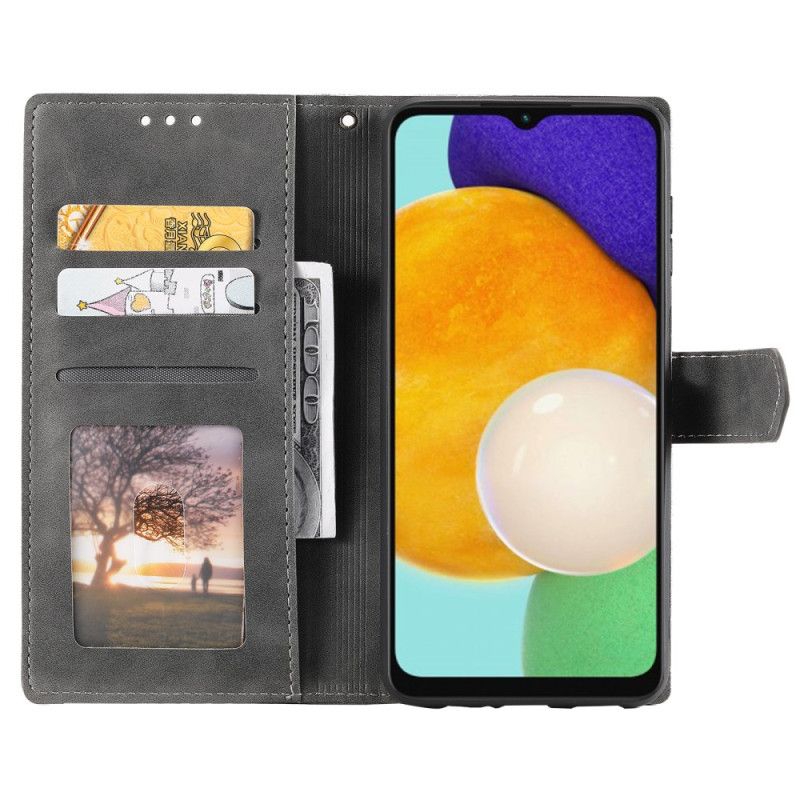 Peněženková Pouzdra Samsung Galaxy S26 Plus Kryty Na Mobil Dvoubarevná Umělá Kůže