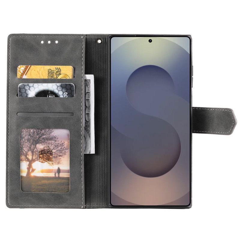 Peněženková Pouzdra Samsung Galaxy S26 Ultra Kryty Na Mobil Dvoubarevný Design