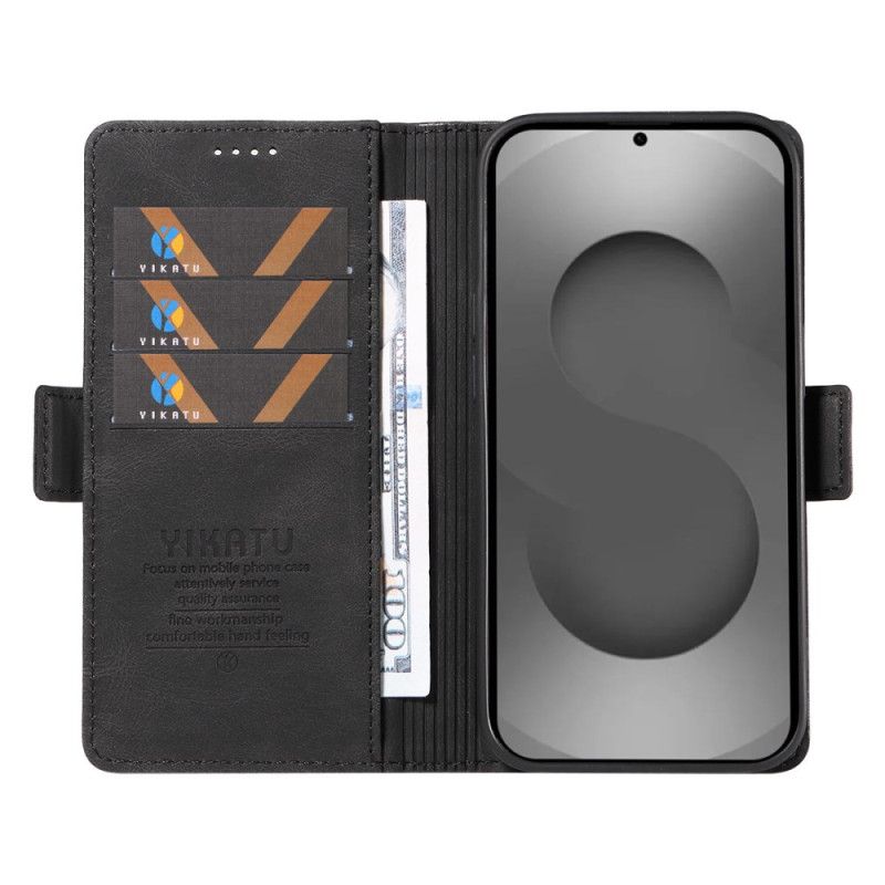 Peněženková Pouzdra Samsung Galaxy S26 Ultra Yikatu Suede Effect