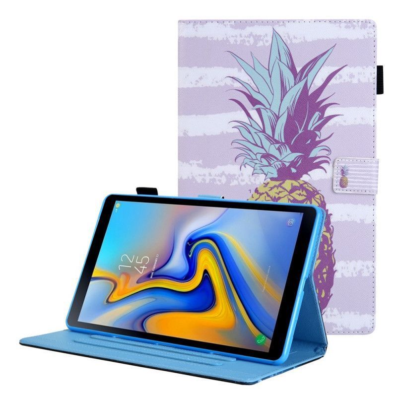 Peněženková Pouzdra Samsung Galaxy Tab A8 (2021) Ananasový Design